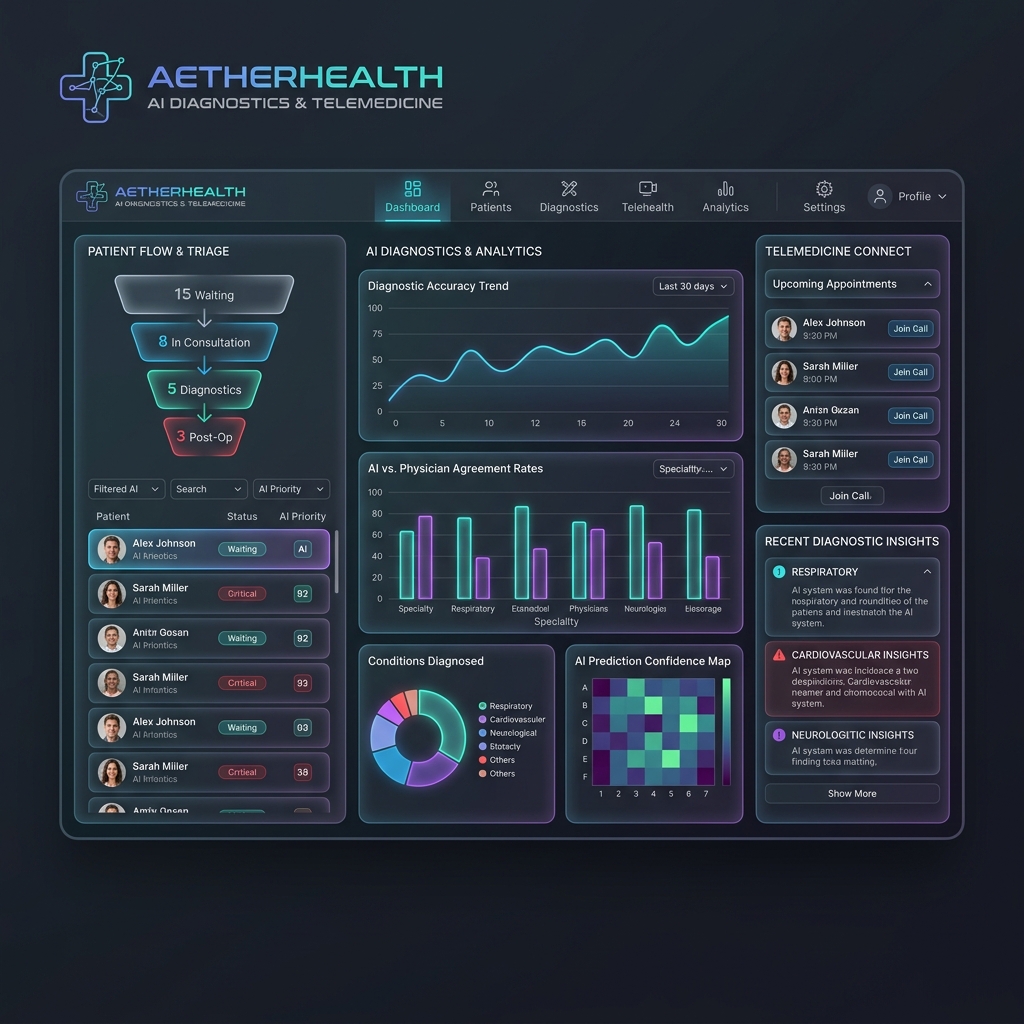 AI Diagnostics & Telemedicine Ecosystem
