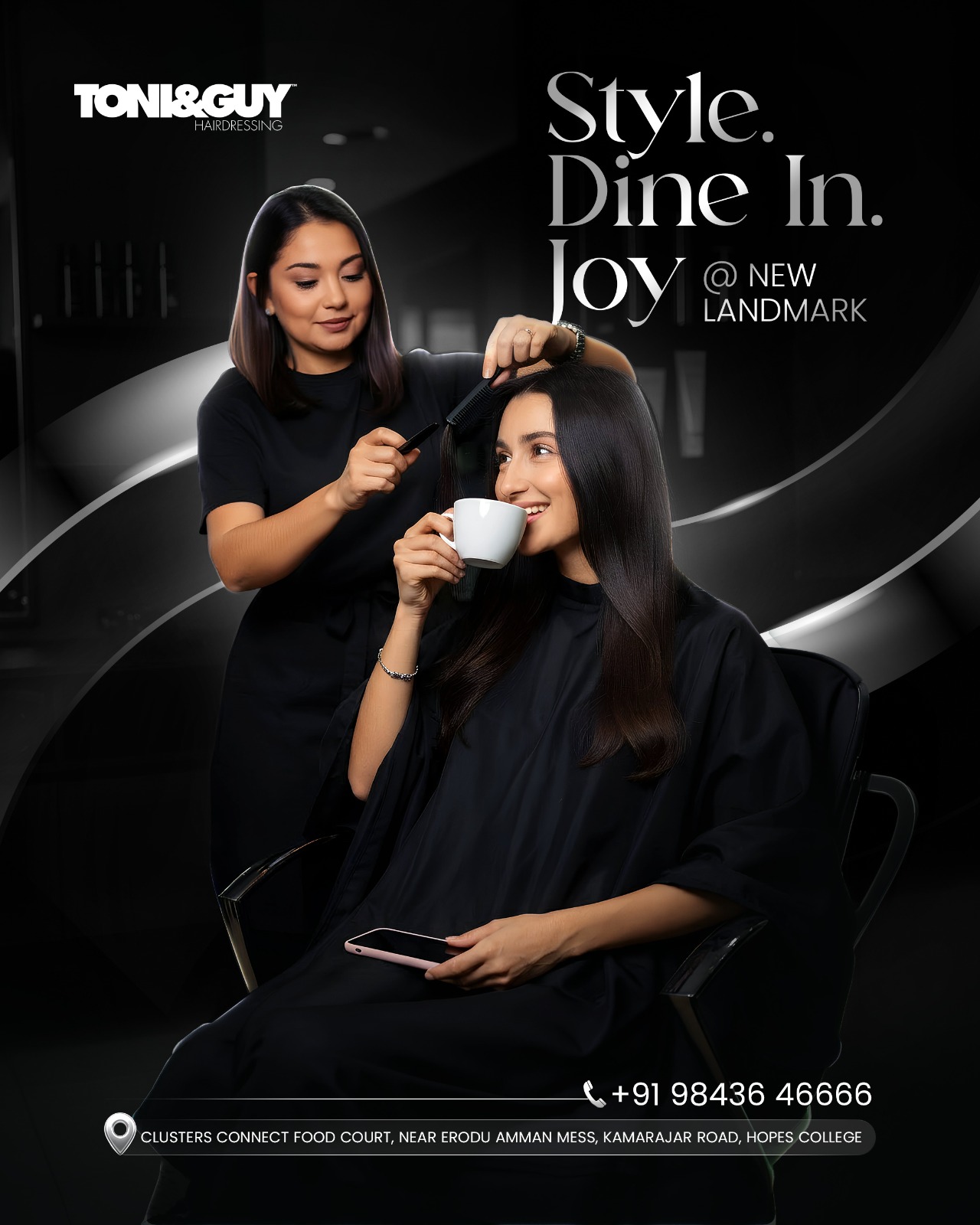 Toni&Guy Hope College website