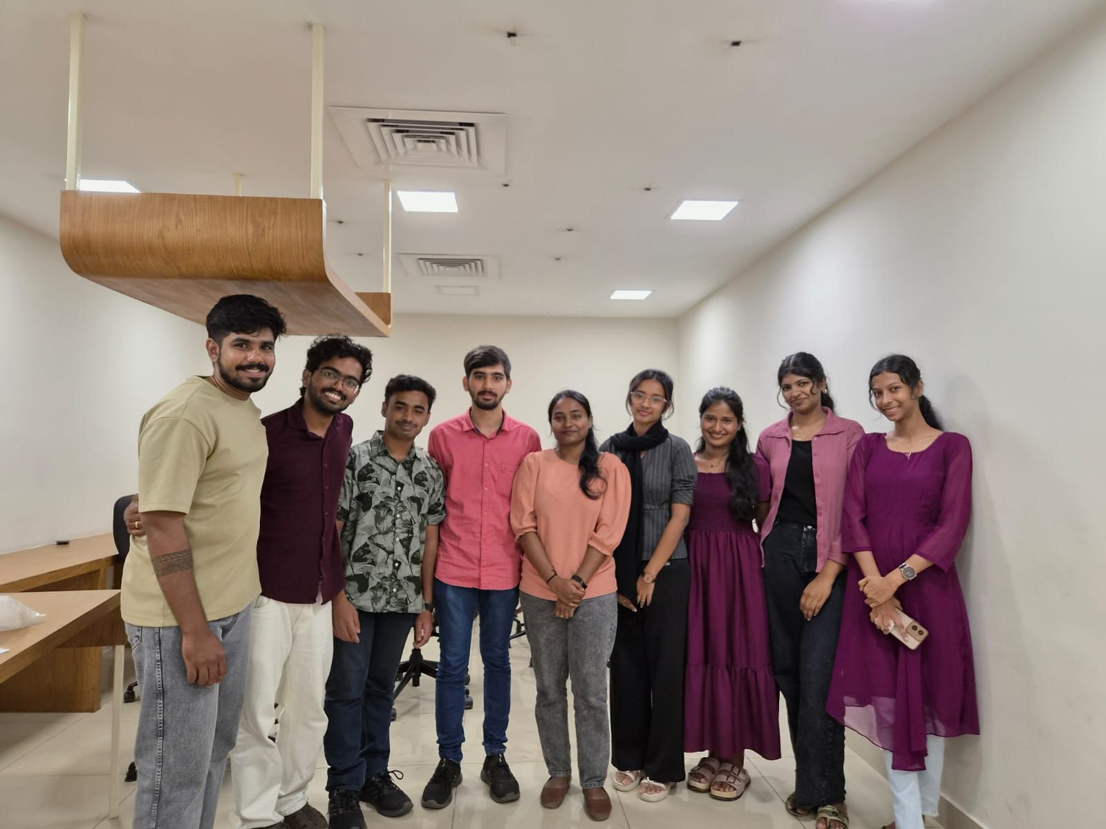 The young engineers and researchers behind Comfinity's R&D work